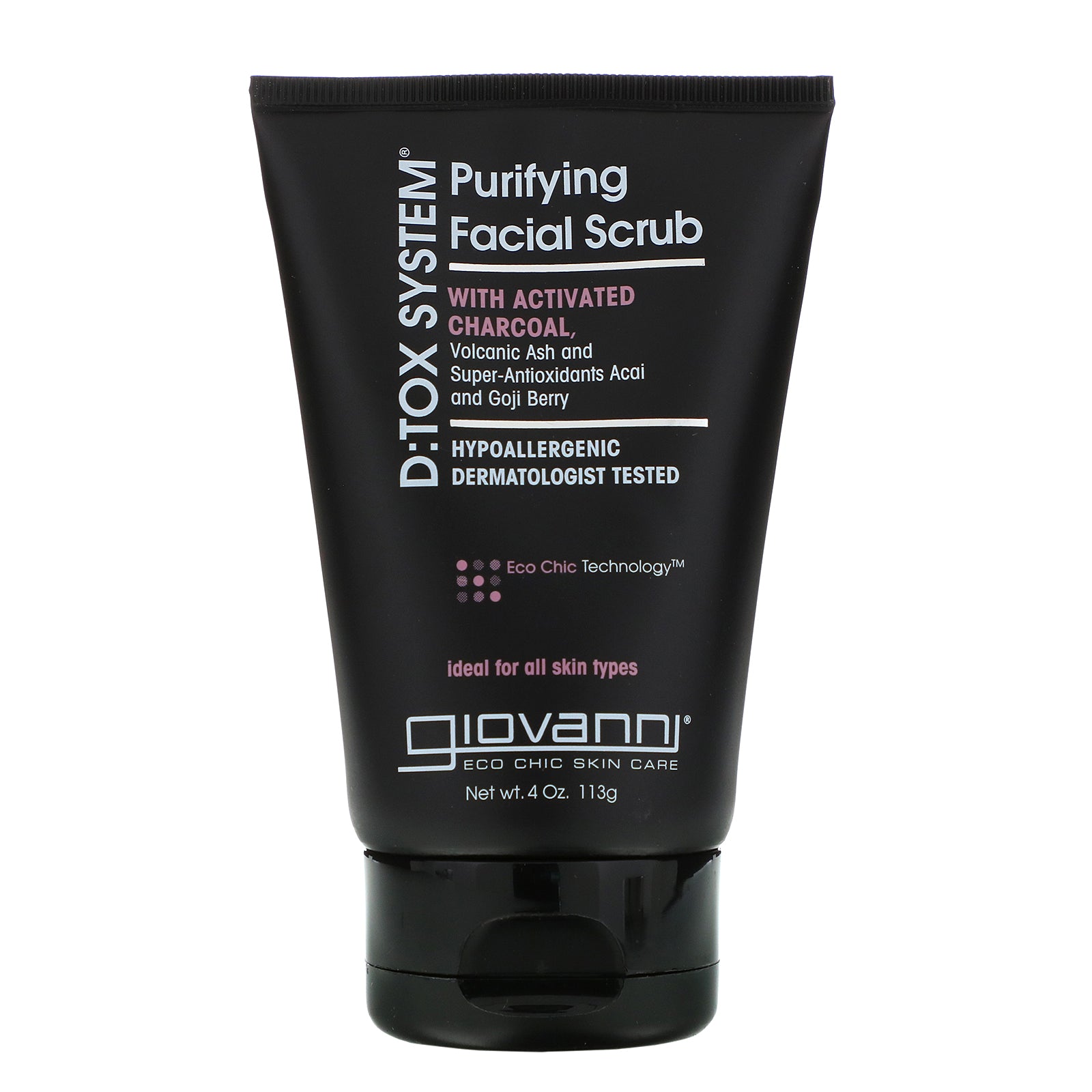 Giovanni, D:Tox System, Purifying Facial Scrub, 4 oz (113 g)