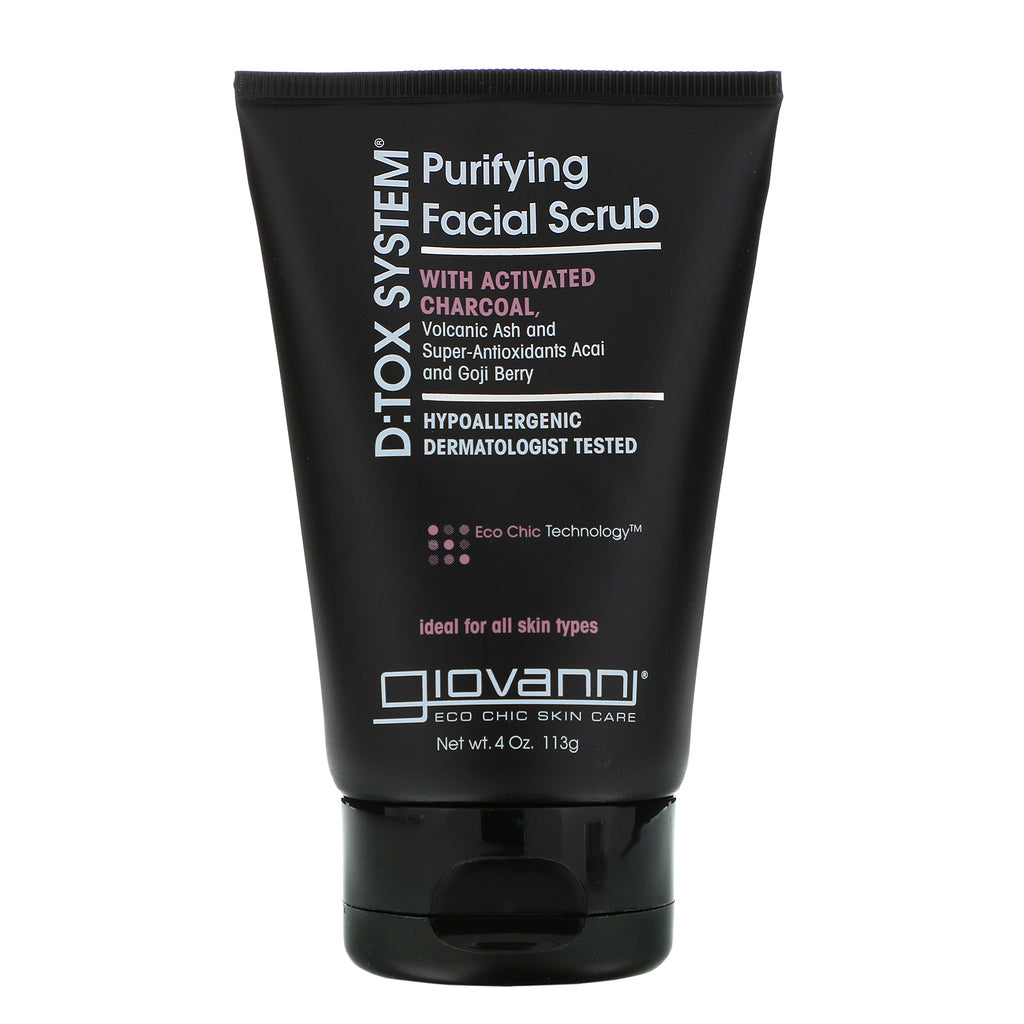 Giovanni, D:Tox System, Purifying Facial Scrub, 4 oz (113 g)