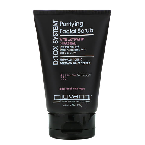 Giovanni, D:Tox System, Purifying Facial Scrub, 4 oz (113 g)