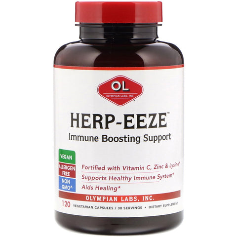 Olympian Labs, Herp-Eeze, 120 Vegetarian Capsules