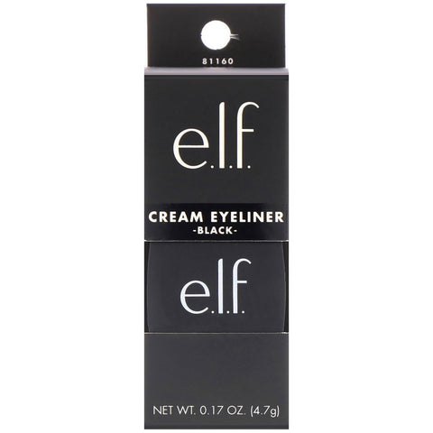 E.L.F., Cream Eyeliner, Black, 0.17 oz (4.7 g)