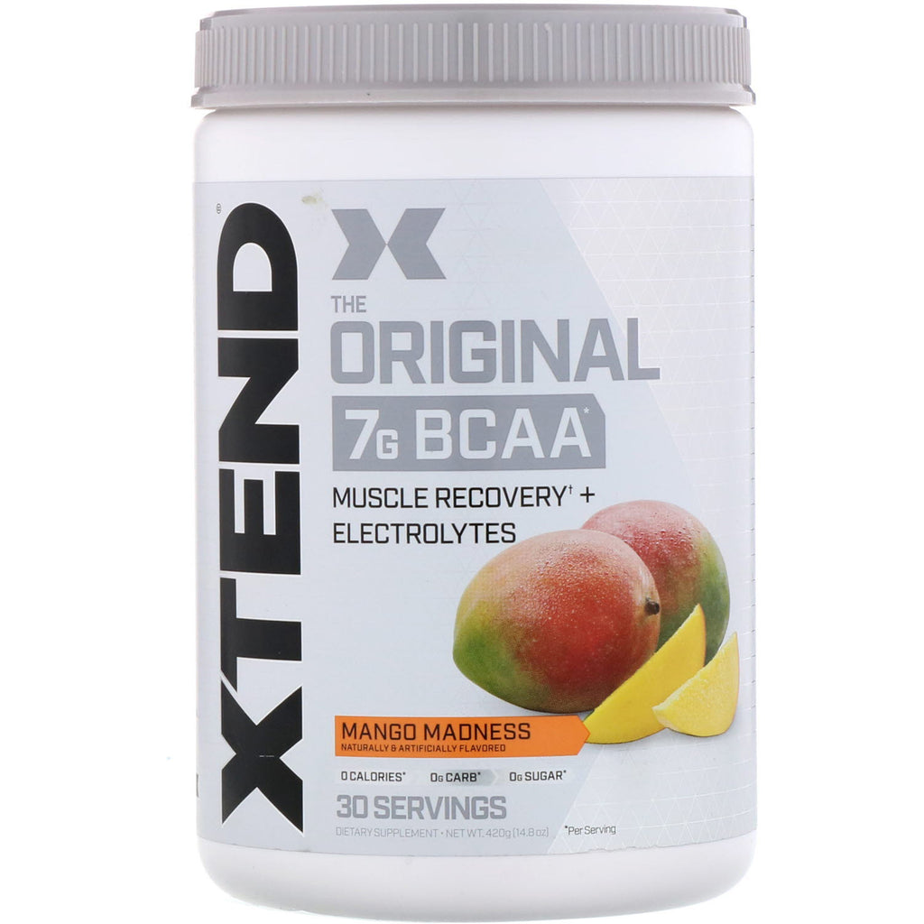Xtend, The Original 7G BCAA, Mango Madness, 14.8 oz (420 g)