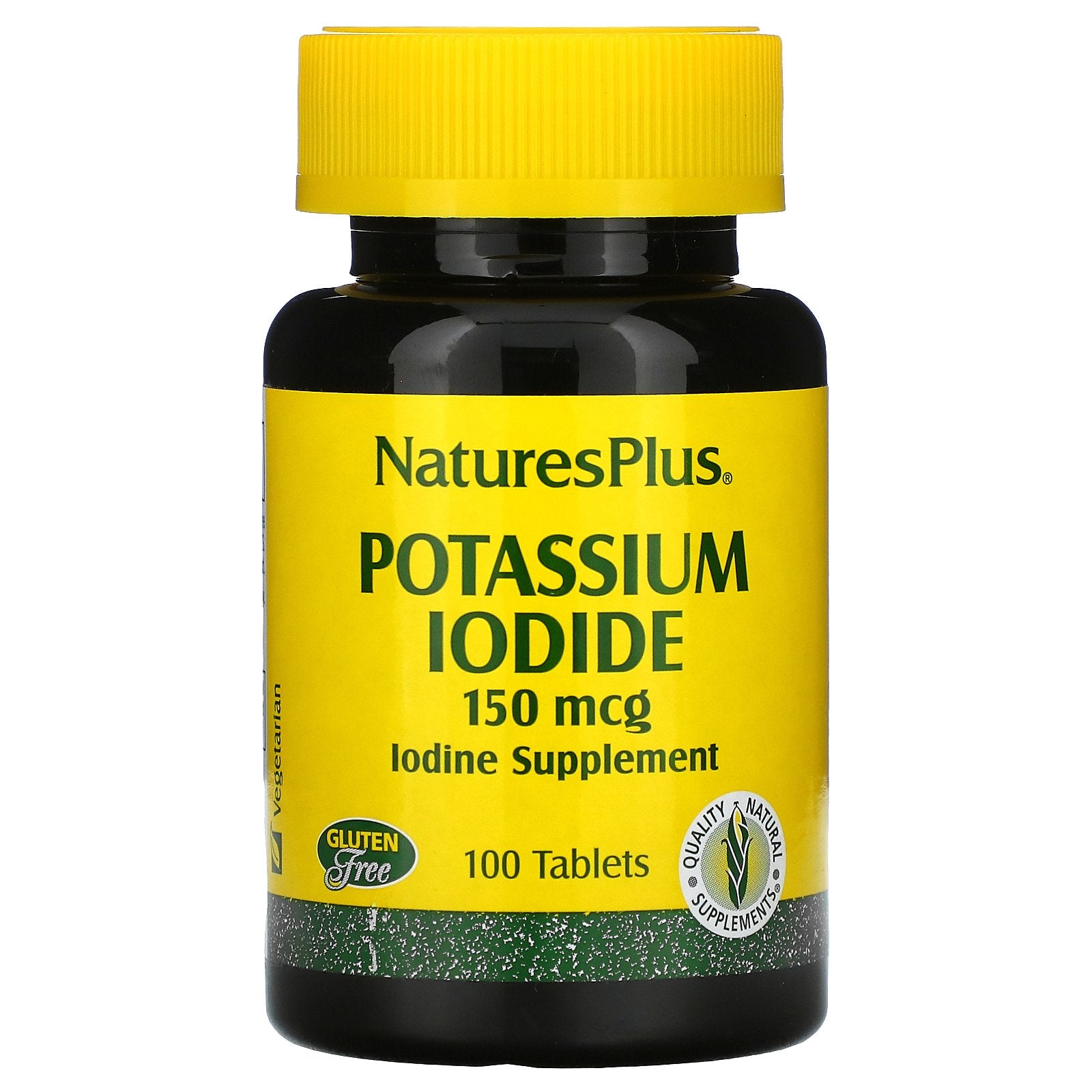 Nature's Plus, Potassium Iodide, 150 mcg, 100 Tablets