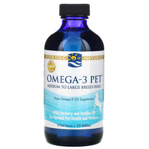 Nordic Naturals, Omega-3 Pet, 8 fl oz (237 ml)