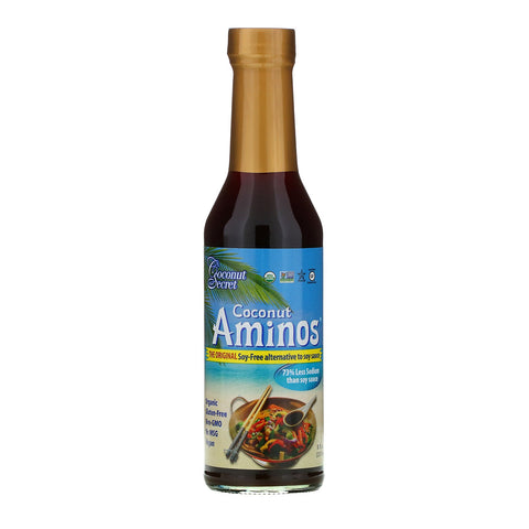 Coconut Secret, The Original Coconut Aminos, Soy-Free Seasoning Sauce, 8 fl oz (237 ml)