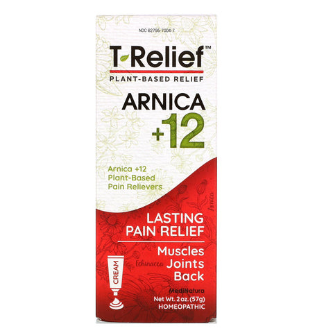 MediNatura, T-Relief, Arnica + 12 , 2 oz (57 g)