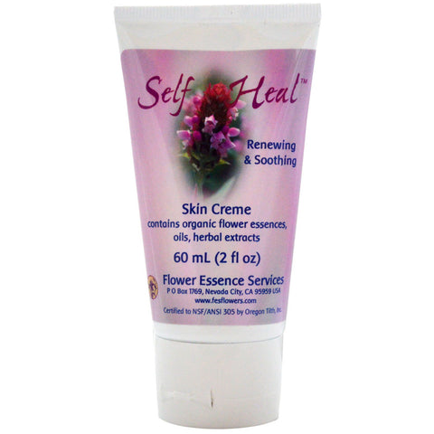 Flower Essence Services, Self Heal Skin Creme, 2 fl oz (60 ml)