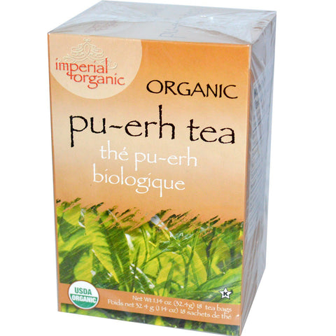 Uncle Lee's Tea, Organic Pu-erh Tea, 18 Tea Bags, 1.14 oz (32.4 g)