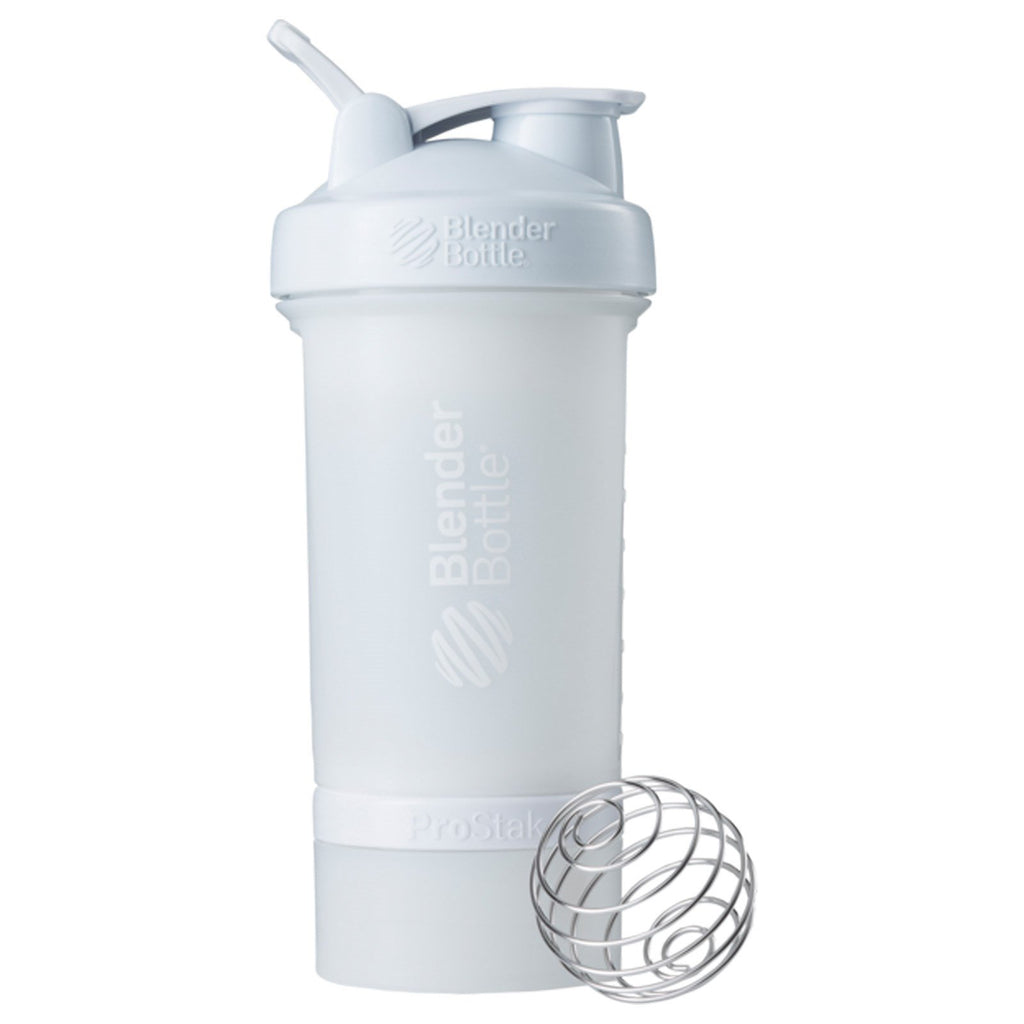 Blender Bottle, BlenderBottle, ProStak, White, 22 oz