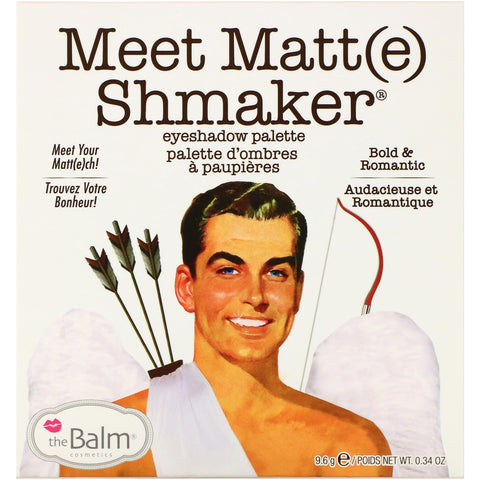 theBalm Cosmetics, Meet Matte Shmaker, Eyeshadow Palette, 0.34 oz (9.6 g)
