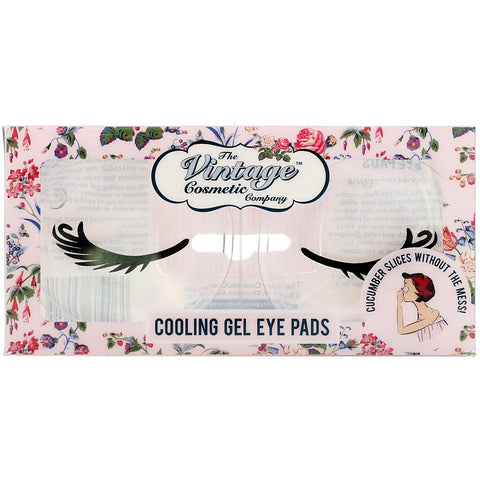 The Vintage Cosmetic Co., Cooling Gel Eye Pads, 1 Set