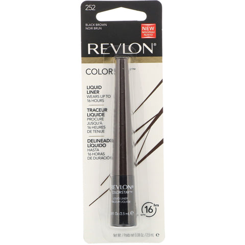 Revlon, Colorstay, Liquid Liner, Black Brown, 0.08 oz (2.5 ml)