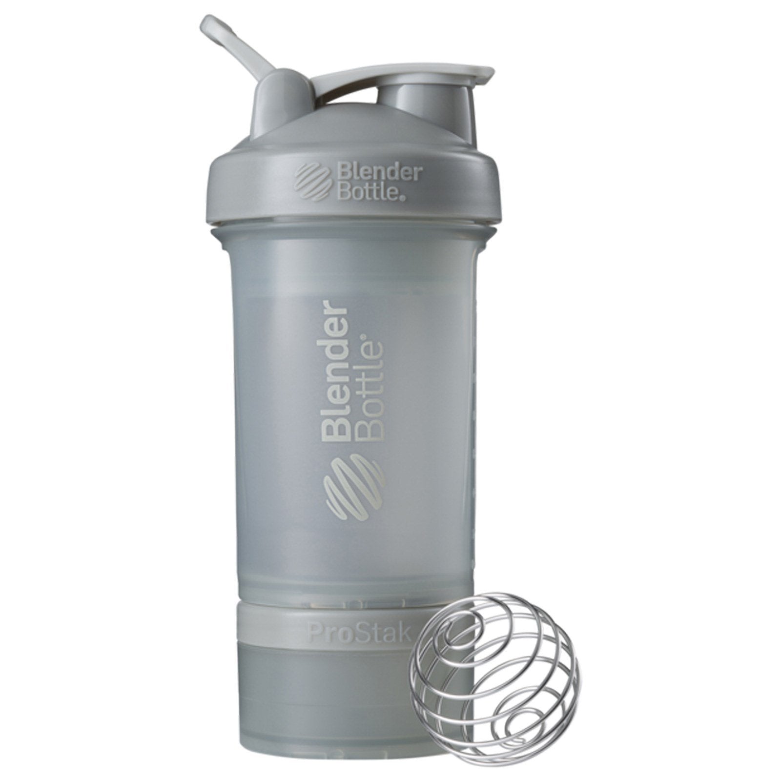 Blender Bottle, BlenderBottle, ProStak, Pebble Grey, 22 oz