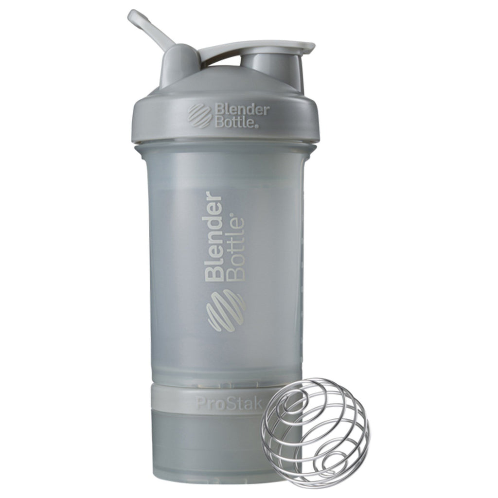 Blender Bottle, BlenderBottle, ProStak, Pebble Grey, 22 oz