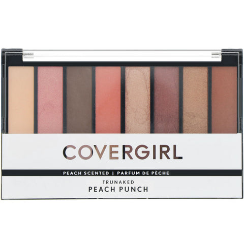 Covergirl, Trunaked, Eyeshadow Palette, Peach Punch, .23 oz (6.5 g)