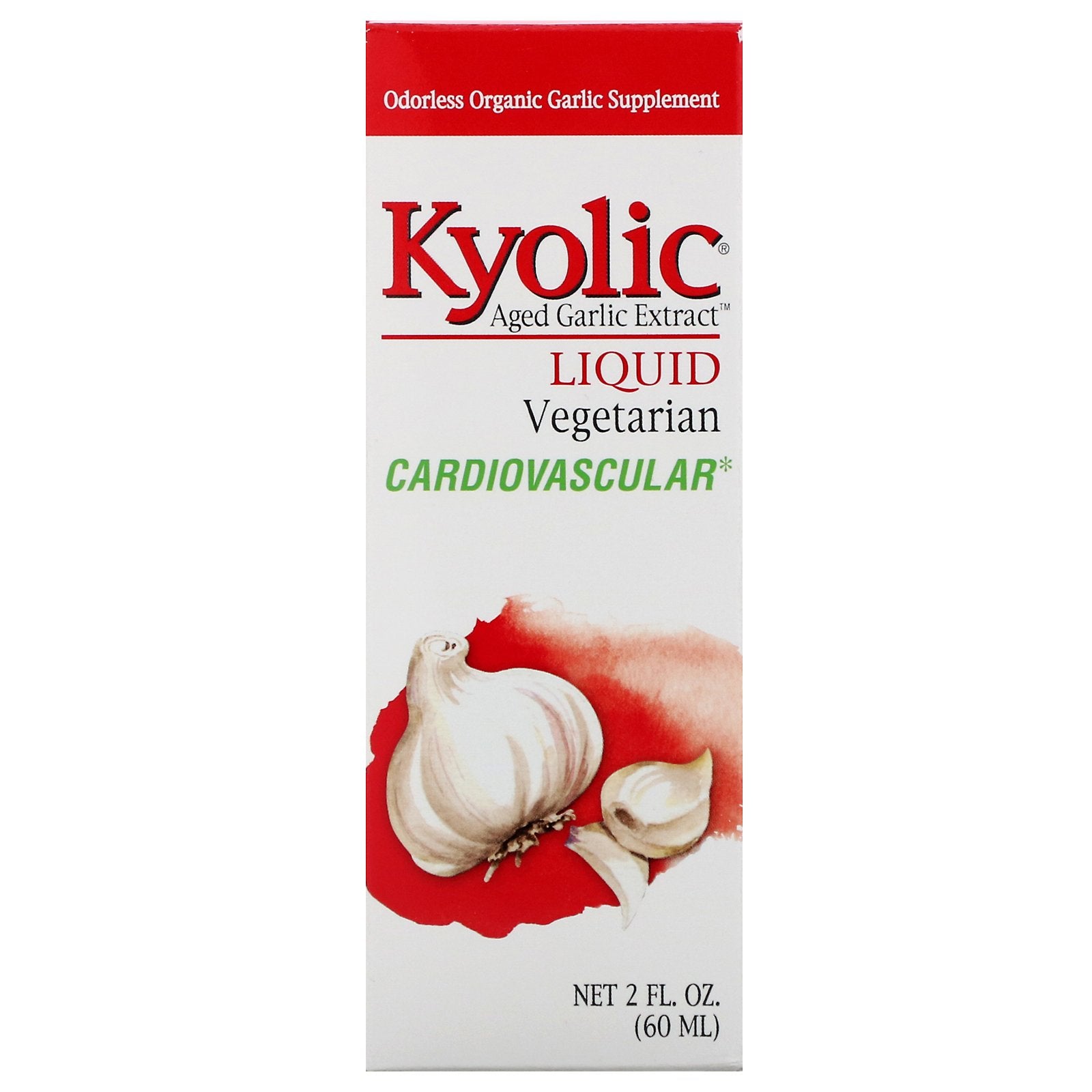 Kyolic, Aged Garlic Extract, Liquid,  2 fl oz (60 ml)