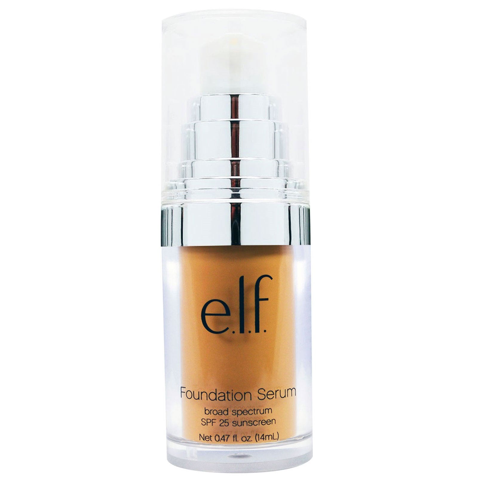 E.L.F., Beautifully Bare Foundation Serum, SPF 25, Medium/Dark, 0.47 fl oz (14 ml)