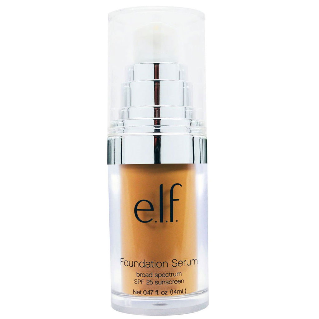 E.L.F., Beautifully Bare Foundation Serum, SPF 25, Medium/Dark, 0.47 fl oz (14 ml)
