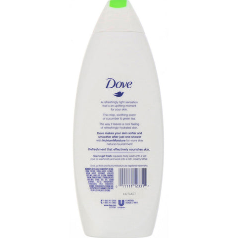 Dove, Go Fresh, Body Wash, Cucumber & Green Tea, 22 fl oz (650 ml)