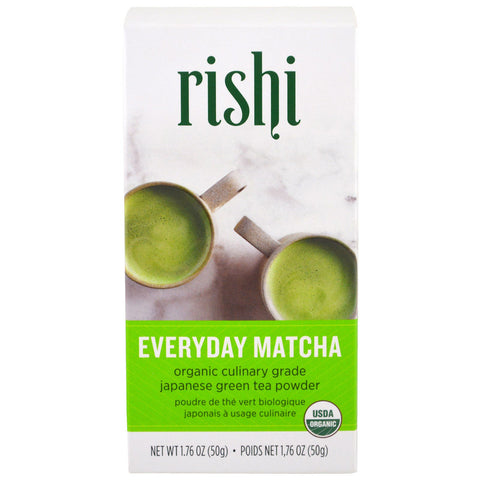 Rishi Tea, Organic Everyday Matcha Powder, 1.76 oz (50 g)