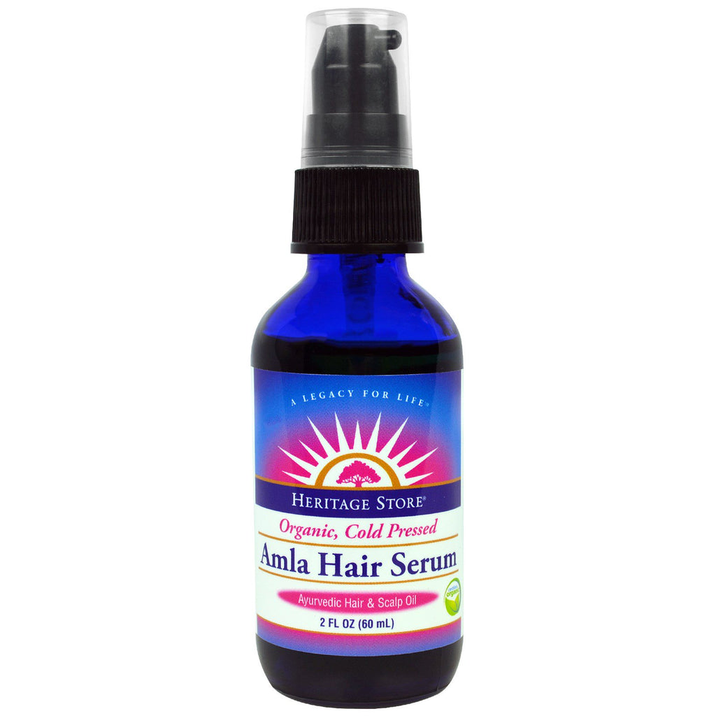 Heritage Store, Organic Cold Pressed, Alma Hair Serum, 2 fl oz (60 ml)