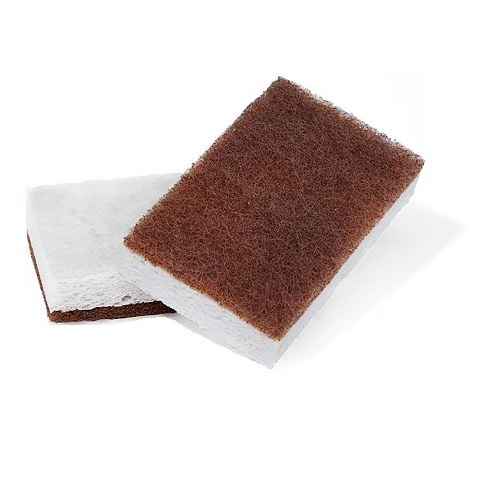 Full Circle, In A Nutshell, Walnut Scrubber Sponge, 2 Pack, 4.4" x 2.75" Each