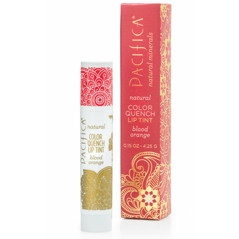 Pacifica, Natural Color Quench Lip Tint, Blood Orange, 0.15 oz (4.25 g)