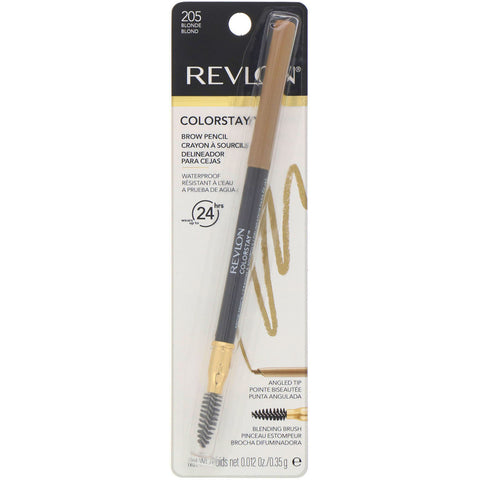 Revlon, Colorstay, Brow Pencil, 205 Blonde, 0.012 oz (0.35 g)