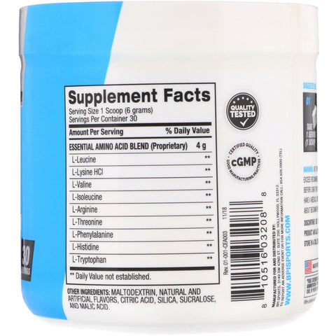 BPI Sports, Clinical Essential Aminos, Sour Candy, 6.35 oz (180 g)