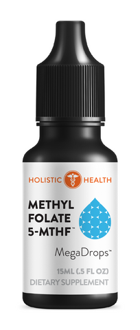 Holistic Health Methyl Folate 5-MTHF Mega Drops™ 15ML (.5 FL oz)