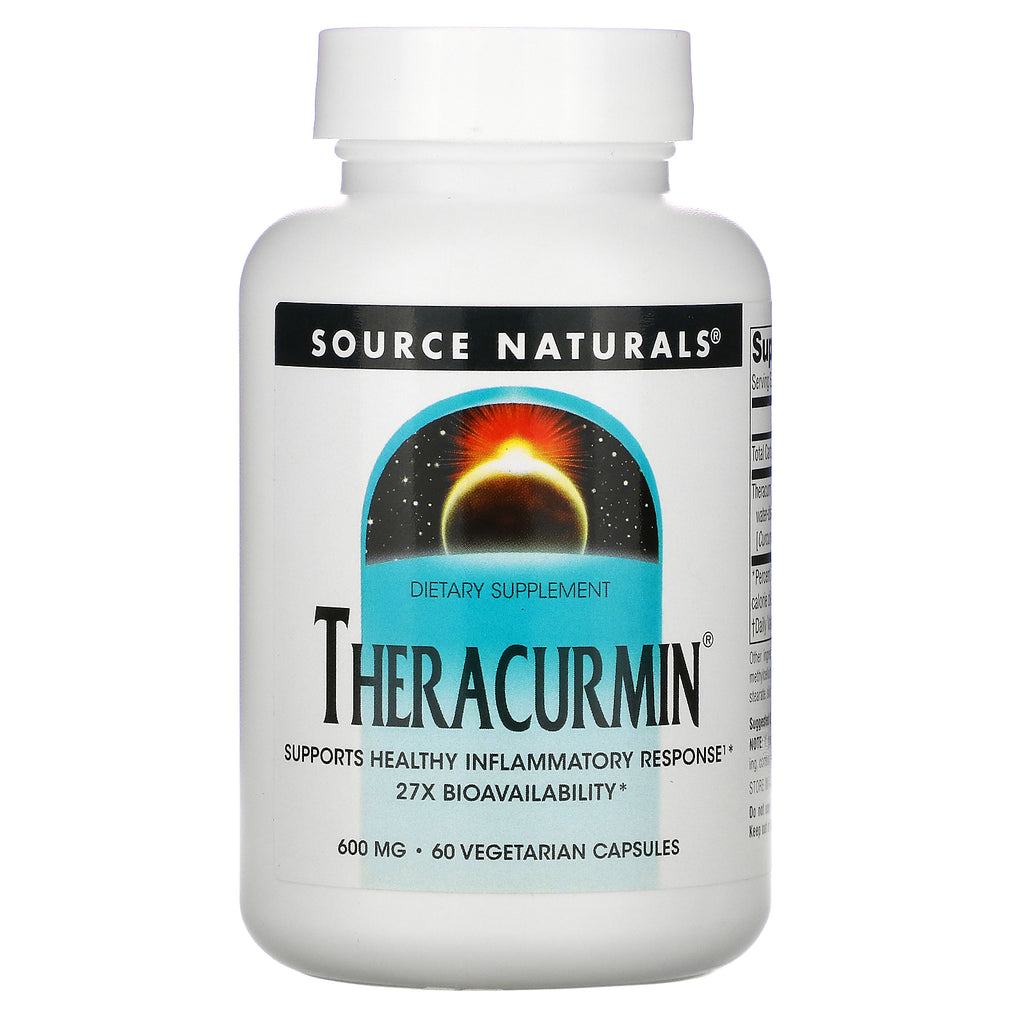 Source Naturals, Theracurmin, 600 mg, 60 Vegetarian Capsules