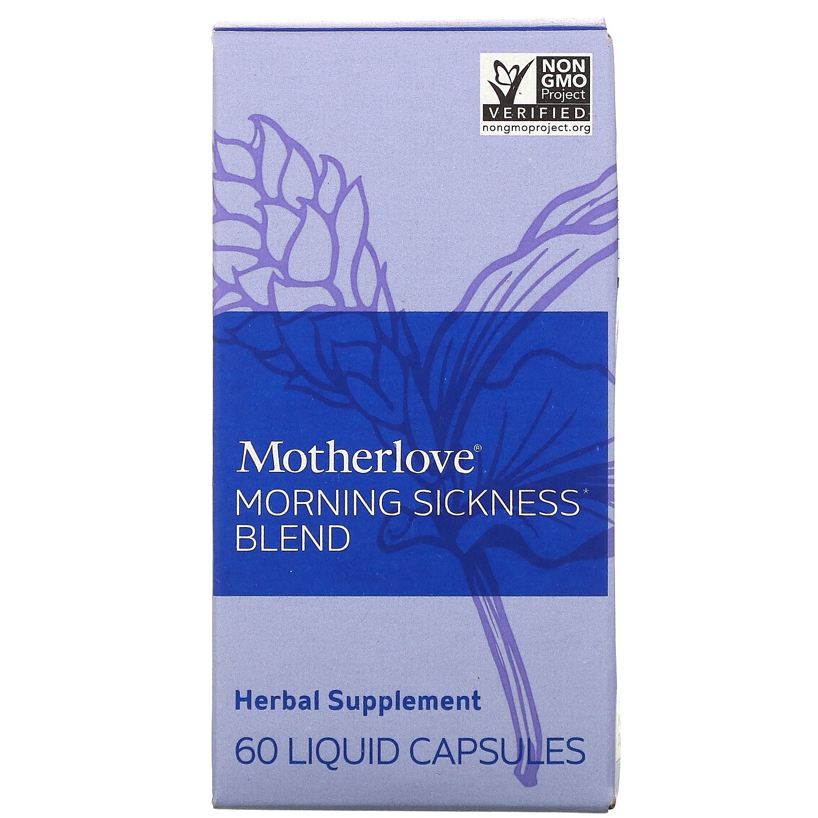 Motherlove, Morning Sickness Blend, 60 Liquid Capsules