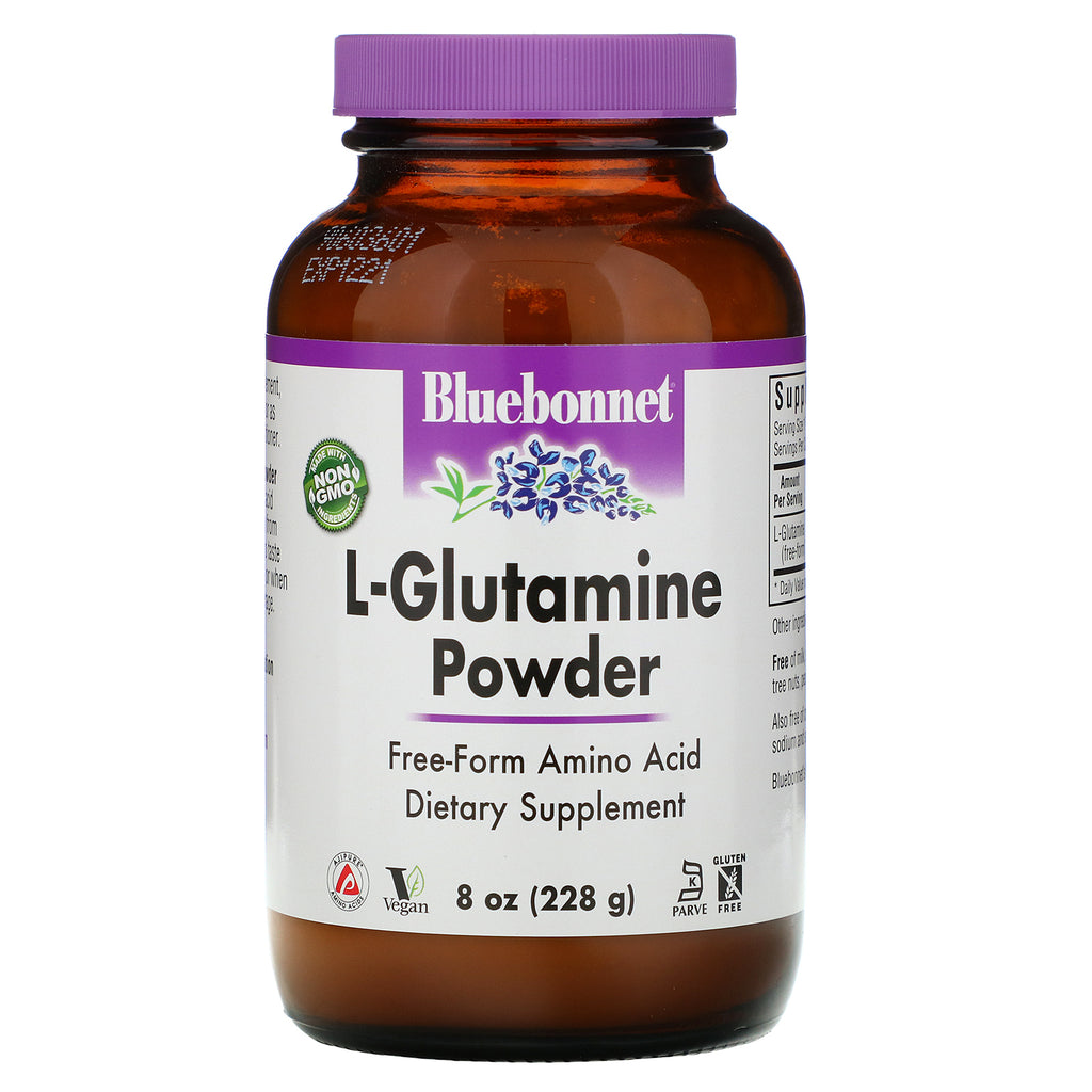 Bluebonnet Nutrition, L-Glutamine Powder, 8 oz (228 g)