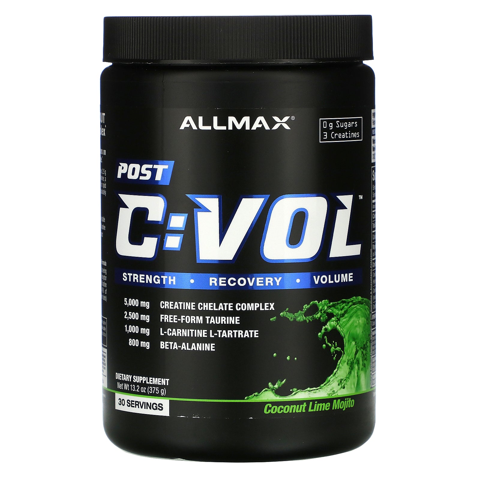 ALLMAX Nutrition, CVOL, Post, Coconut Lime Mojito, 13.2 oz (375 g)