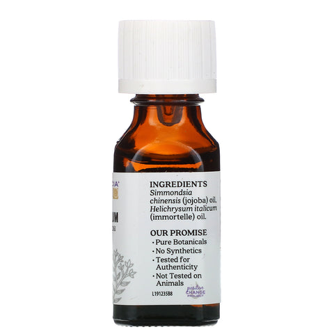 Aura Cacia, Pure Essential Oils, Helichrysum, .5 fl oz (15 ml)