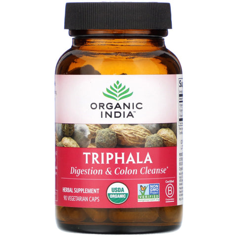 Organic India, Triphala, 90 Vegetarian Caps