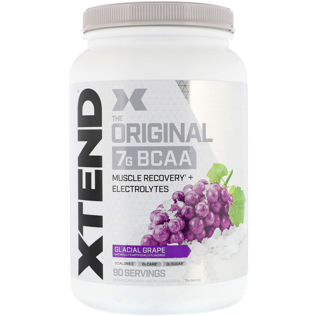 Xtend, The Original 7G BCAA, Glacial Grape, 2.68 lb (1.22 kg)