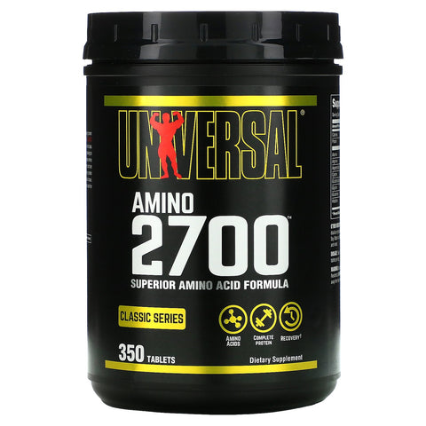 Universal Nutrition, Amino 2700, 350 Tablets