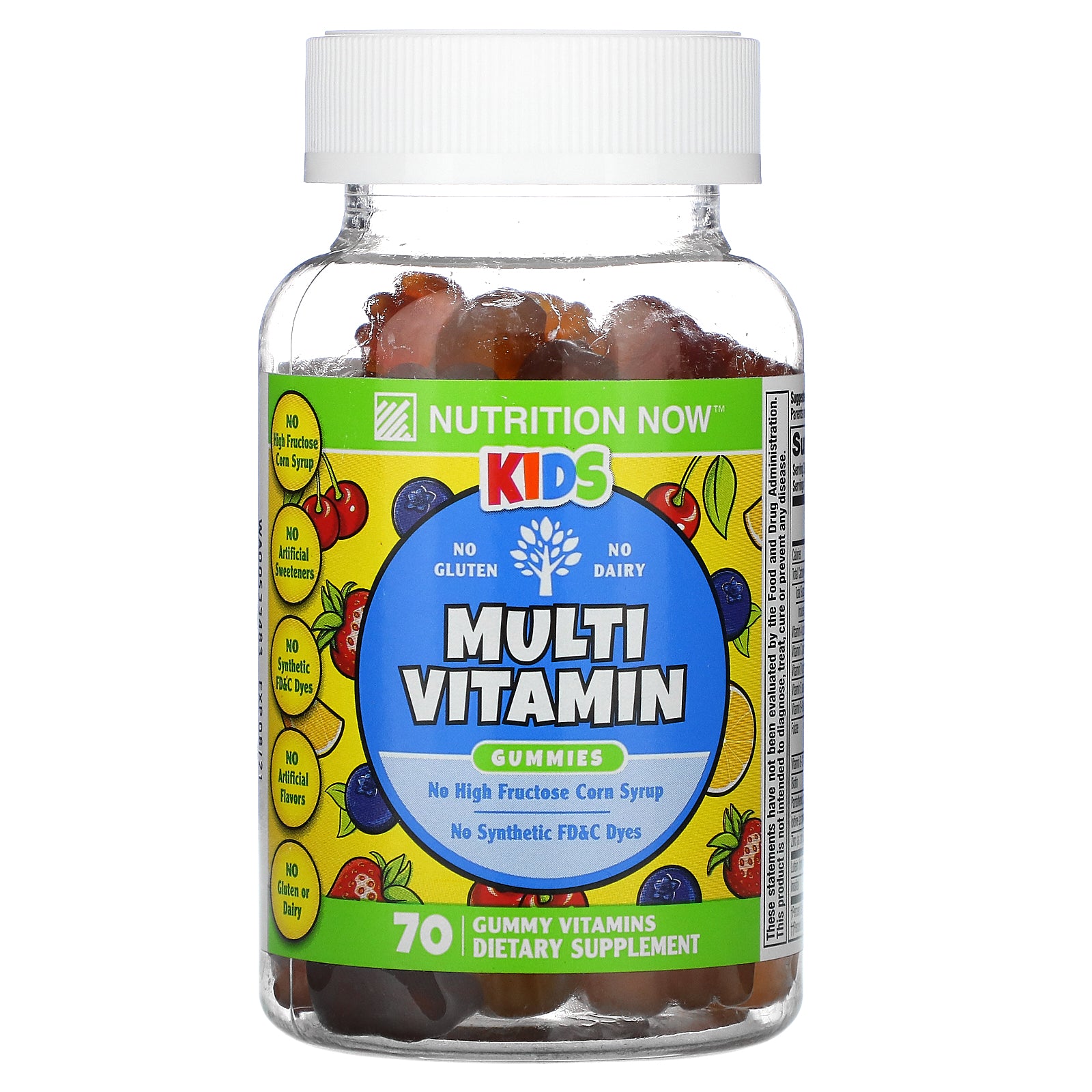 Nutrition Now, Kids Multi-Vitamin Gummies, 70 Gummy Vitamins