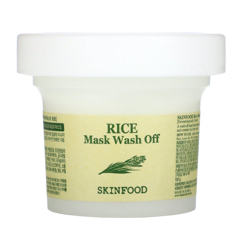 Skinfood, Rice Beauty Mask Wash Off, 3.52 oz (100 g)