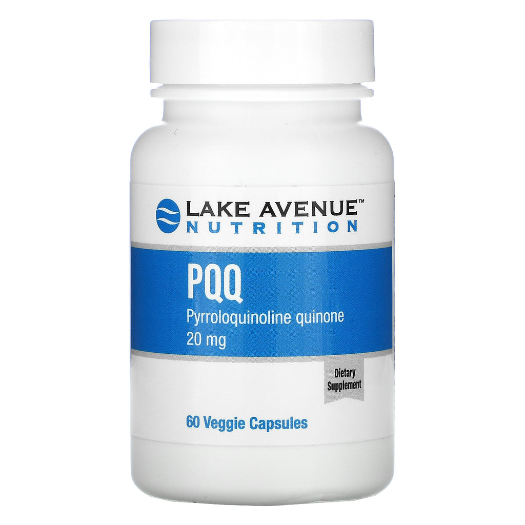 Lake Avenue Nutrition, PQQ (Pyrroloquinoline quinone), 20 mg, 60 Veggie Capsules