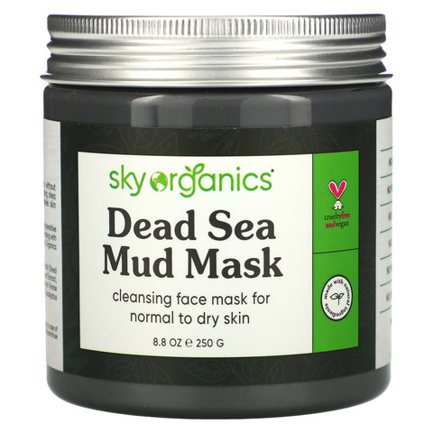 Sky Organics, Dead Sea Mud Beauty Mask, 8.8 fl oz (250 g)