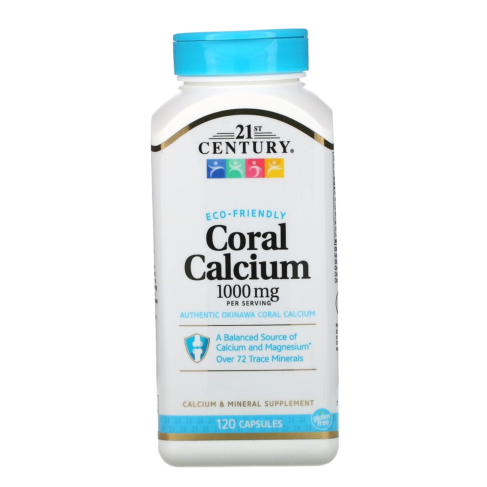 21st Century, Coral Calcium, 1000 mg, 120 Capsules