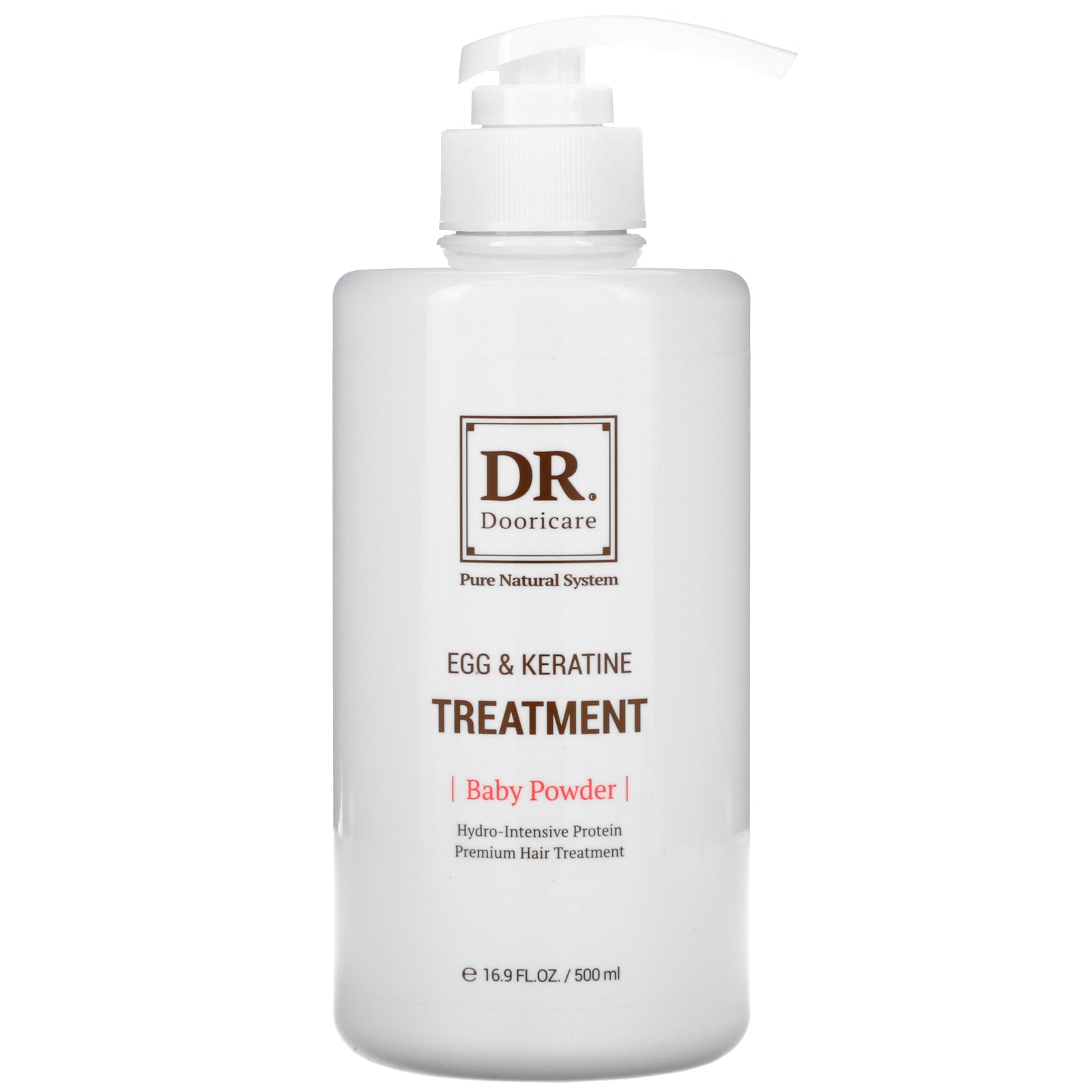 Doori Cosmetics, Daeng Gi Meo Ri, Dr. Egg & Keratin Treatment, Baby Powder, 16.9 fl oz (500 ml)