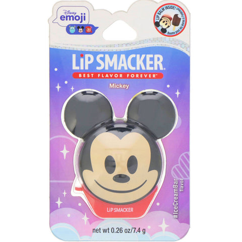 Lip Smacker, Disney Emoji Lip Balm, Mickey, #IceCreamBar, 0.26 oz (7.4 g)