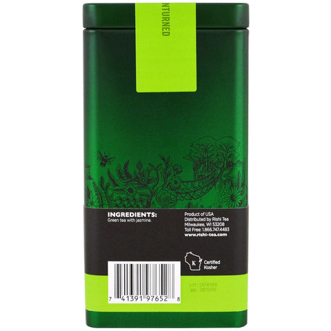 Rishi Tea,  Loose Leaf Green Tea, Jasmine Pearls, 3 oz (85 g)