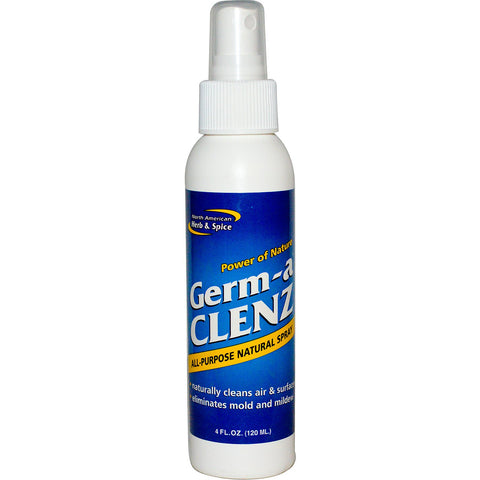 North American Herb & Spice, Germ-a Clenz, All Purpose Natural Spray, 4 fl oz (120 ml)