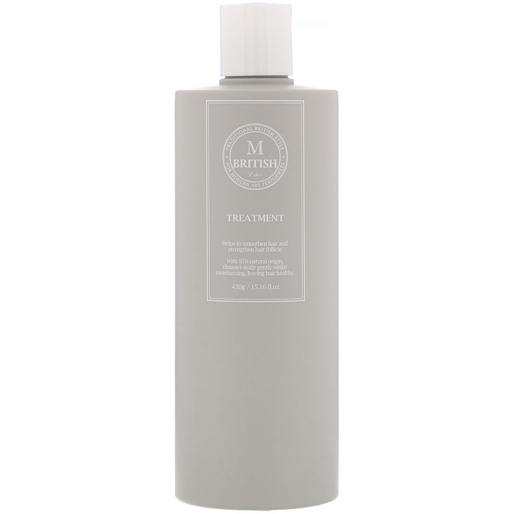 British M, Ethic, Treatment, 15.16 fl oz (430 g)