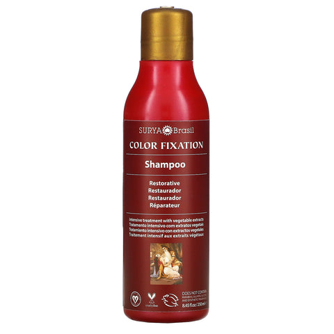 Surya Brasil, Restorative Shampoo, Color Fixation, 8.45 fl oz (250 ml)