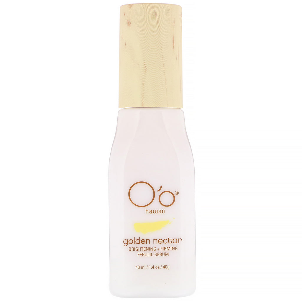 O'o Hawaii, Golden Nectar, Brightening + Firming Ferulic Serum, 1.4 oz (40 ml)
